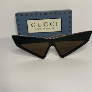 Gucci | Accessories | Gucci Geometric Crystal Sunglasses  display picture 2